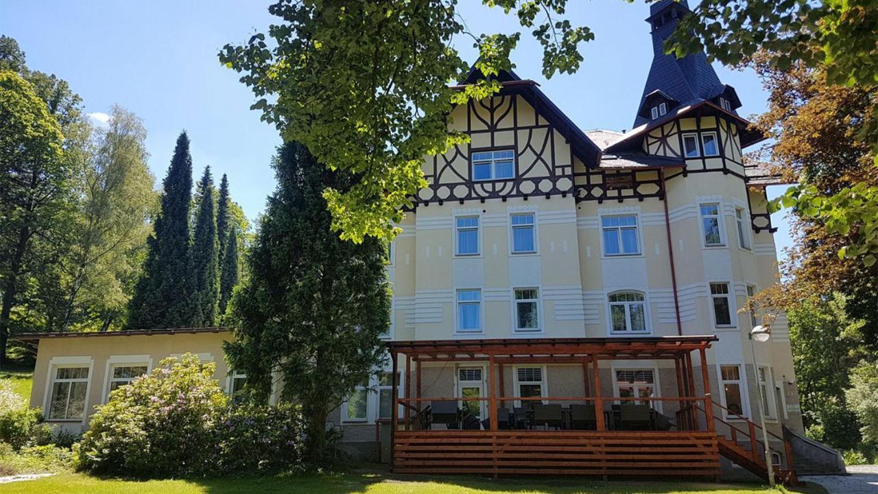 Villa Grohmann Lipova Lazne Bagian luar foto