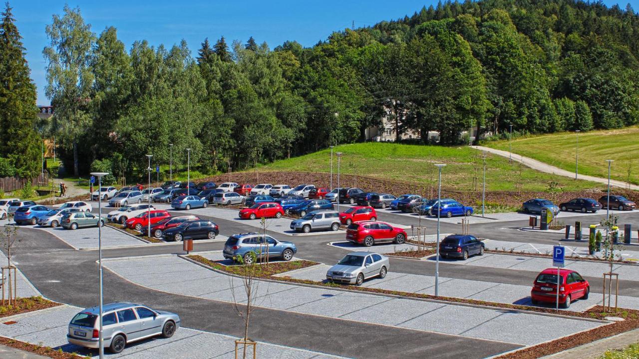 Villa Grohmann Lipova Lazne Bagian luar foto